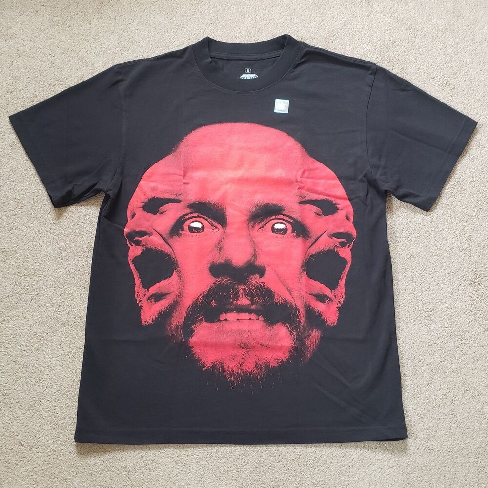 NWT WWE Stone Cold Steve Austin Small Mens Unforgiven 2001 Relaxed Double Side T